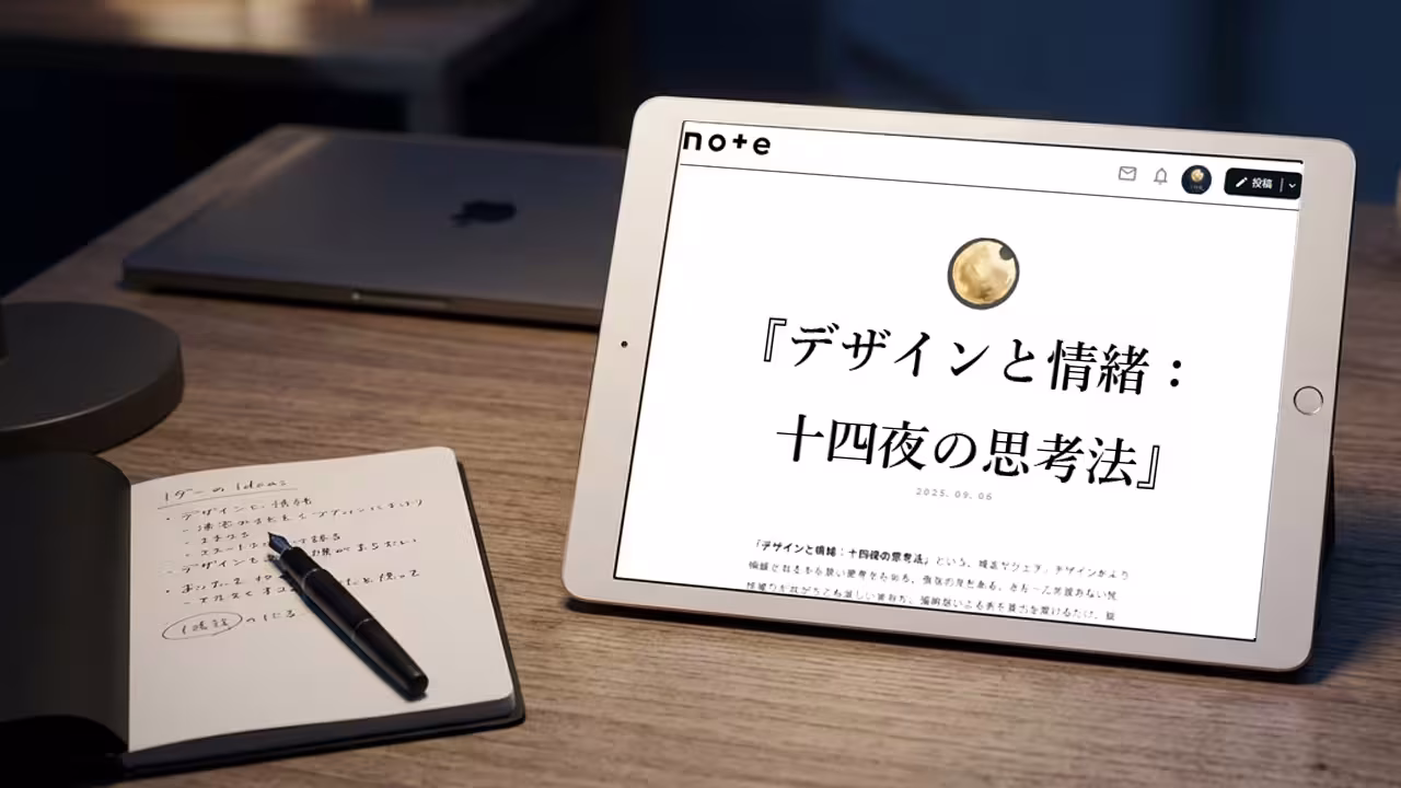 noteなどのプラットフォームでゲーム開発知見を記事として発信する、コンテンツ制作・メディア運営の工程